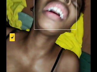 Ebony nubile yelling from 12inch