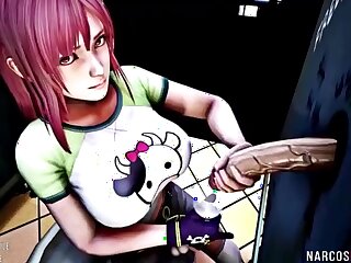 teen Three dimensional beauties with sexy ass sucking and having it away rigid