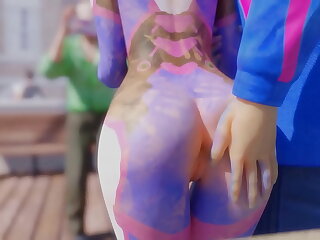 3D Compilation&colon; Overwatch Dva Dick Driveway Creampie Tracer Shrift Ashe Fucked On the top of Chifferobe Uncensored Hentais